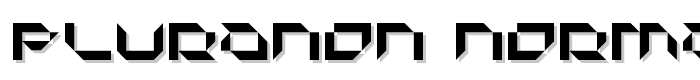 Pluranon Normal font